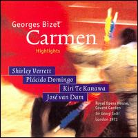 Bizet: Carmen [Highlights] - Anne Pashley (vocals); John Dobson (vocals); Jos van Dam (baritone); Kiri Te Kanawa (soprano); Plcido Domingo (tenor);...