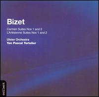 Bizet: Carmen Suites Nos. 1 & 2; L'Arlsienne Suites Nos. 1 & 2 - Christopher Swann (saxophone); Colin Fleming (flute); Theresia van Hellenburg Hubar (harp); Ulster Orchestra;...