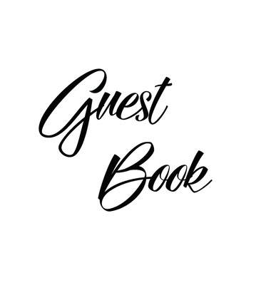 Black and White Guest Book, Weddings, Anniversary, Party's, Special Occasions, Memories, Christening, Baptism, Visitors Book, Guests Comments, Vacation Home Guest Book, Beach House Guest Book, Comments Book, Wake, Funeral and Visitor Book (Hardback) - Publishing, Lollys