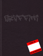 Blackbook Graffiti Sketchbook Blank Book With White Papers Sketch Book Art Book: Black Book Graffiti Dark Leather optic