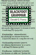 Blackfoot Grammar