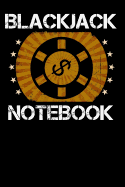 Blackjack Notebook: Lined Journal with Basic Strategy Card