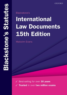 Blackstone's International Law Documents - Evans, Malcolm (Editor)