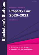 Blackstone's Statutes on Property Law 2020-2021