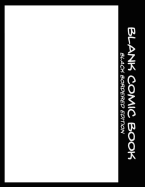 Blank Comic Book: Black Bordered Edition