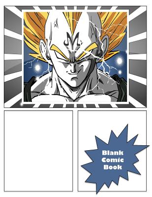 Blank Comic Book: Create Your Own Sci-Fi and Fantasy Comics and Manga Anime Characters in This Large Idea and Design Sketchbook for Adults and Kids - Journals, Sassy Girl