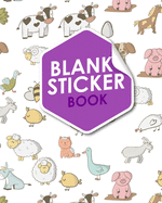 Blank Sticker Book: Blank Sticker Album, Sticker Album For Collecting Stickers For Adults, Blank Sticker Collecting Album, Sticker Collecting Album Boys, Vintage/Aged Cover