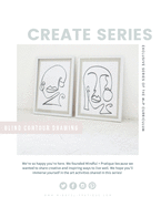 Blind Contour Drawing: Exclusive CREATE Series of the M+P Curriculum