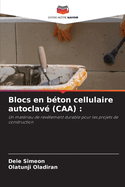 Blocs en b?ton cellulaire autoclav? (CAA)