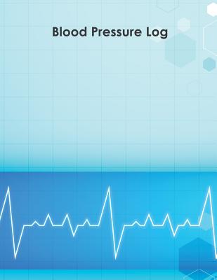 Blood Pressure Log: 53 Weeks of Daily Readings with Chart Graph Tracking 2 Space Per Days for for Time Blood Pressure Heart Notes Records Monitoring Health Diary - White, Sky