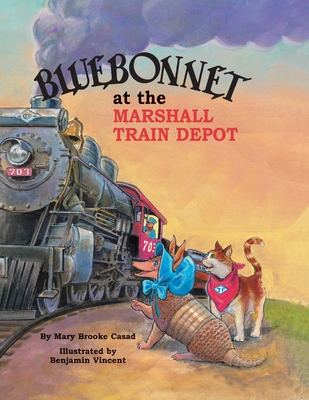 Bluebonnet at the Marshall Train Depot - Casad, Mary Brooke