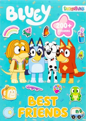 Bluey Stickertivity: Best Friends - Le, Dienesa