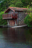 Boat House: A Building Especially Designed for the Storage of Boats, Normally Smaller Craft for Sports or Leisure Use. These Are Typically Located on Open Water, Such as on a River. Often the Boats Stored Are Rowing Boats or Small Motor Boats.