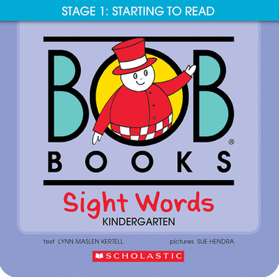 Bob Books - Sight Words Kindergarten Box Set Phonics, Ages 4 and Up, Kindergarten, Flashcards (Stage 2: Emerging Reader) - Kertell, Lynn Maslen