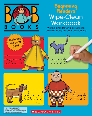 Bob Books - Wipe-Clean Workbook: Beginning Readers Phonics, Ages 4 and Up, Kindergarten (Stage 1: Starting to Read) - Kertell, Lynn Maslen