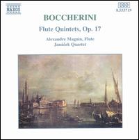 Boccherini: Flute Quintets, Op. 17 - Alexandre Magnin (flute); Jancek Quartet