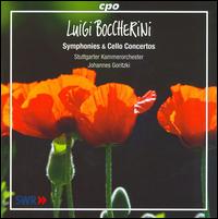 Boccherini: Symphonies & Cello Concertos - Johannes Goritzki (cello); Stuttgart Chamber Orchestra; Johannes Goritzki (conductor)