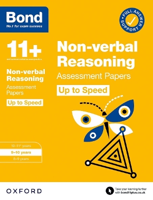 Bond 11+: Bond 11+ Non-verbal Reasoning Up to Speed Assessment Papers with Answer Support 9-10 Years - Primrose, Alison, and Bond 11+