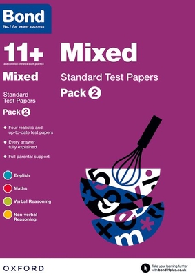 Bond 11+: Mixed: Standard Test Papers: Pack 2 - Down, Frances, and Lindsay, Sarah, and Primrose, Alison