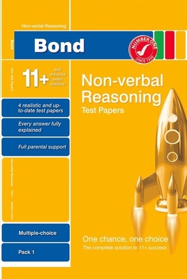 Bond 11+ Test Papers Non-Verbal Reasoning Multiple Choice Pack 1 - Baines, Andrew