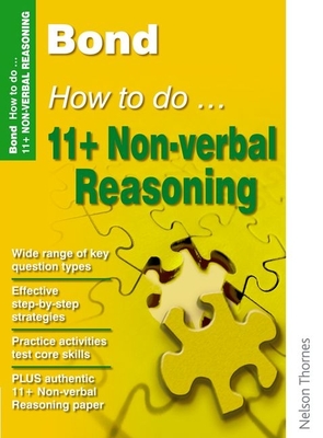 Bond How to Do 11+ Non-Verbal Reasoning - Primrose, Alison