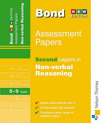 Bond Second Papers in Non-Verbal Reasoning 8-9 Years - Baines, Andrew