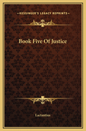 Book Five of Justice