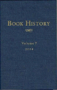 Book History, Vol. 7