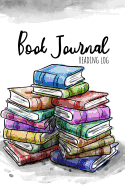 Book journal Reading log: Track all your reading reviews in this compact 6x9 log book notebook. Write your favorite quotes and book summary. Cute design cover. Reading logs are great gift under 10$