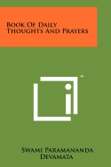 Book Of Daily Thoughts And Prayers