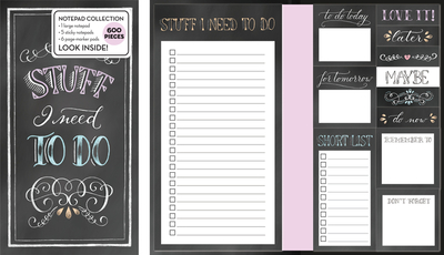 Book of Sticky Notes: Stuff I Need to Do (Chalkboard) - New Seasons, and Publications International Ltd