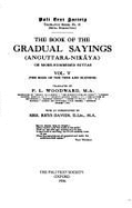 Book of the Gradual Sayings: v. 5: Anguttara-Nikaya