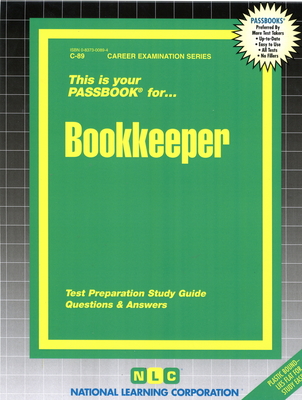 Bookkeeper: Volume 89 - National Learning Corporation