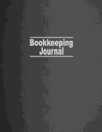 Bookkeeping Journal: Columnar Ruled Ledger, 5 Columns, 8.5x11 Inches, 100 Pages