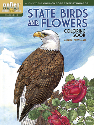 Boost State Birds and Flowers Coloring Book - Bernhard, Annika