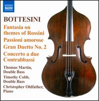 Bottesini: Fantasia on themes of Rossini - Christopher Oldfather (piano); Thomas Martin (double bass); Timothy Cobb (double bass)