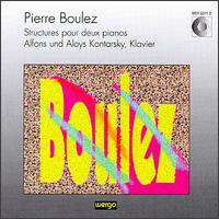 Boulez: Structures pour deux pianos - Alfons Kontarsky (piano); Aloys Kontarsky (piano)