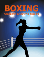 Boxing Coloring Book For Adults