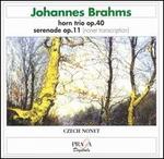 Brahms: Horn Trio, Op. 40; Serenade, Op. 11 (nonet transcription) - Czech Nonet