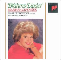 Brahms: Lieder - Charles Spencer (piano); David Geringas (cello); Marjana Lipovsek (mezzo-soprano)