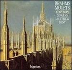 Brahms: Motets - Christine Barratt (soprano); Corydon Singers; John Scott (organ); Joya Logan (alto); Matthew Best (conductor)