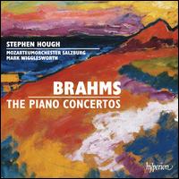 Brahms: Piano Concertos - Marcus Pouget (cello); Stephen Hough (piano); Salzburg Mozarteum Orchestra; Mark Wigglesworth (conductor)