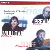 Brahms: Piano Trio, Op. 8; Beethoven: Piano Trio No. 7 - Andr Previn (piano); Heinrich Schiff (cello); Viktoria Mullova (violin)