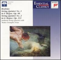 Brahms: String Quintets Nos. 1 & 2, Opp. 88 & 111 - Juilliard String Quartet; Walter Trampler (viola)