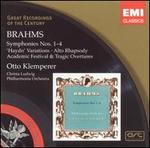 Brahms: Symphonies Nos. 1-4; "Haydn" Variations; Alto Rhapsody; Overtures