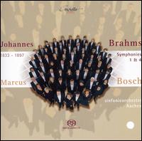Brahms: Symphonies Nos. 1 & 4 - Sinfonieorchester Aachen; Marcus Bosch (conductor)