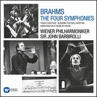 Brahms: The Four Symphonies; Tragic Overture; Academic Festival Overture; Variations on a Theme by Haydn - Wiener Philharmoniker; John Barbirolli (conductor)