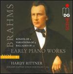 Brahms, Vol. 1: Early Piano Works
