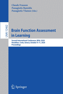 Brain Function Assessment in Learning: Second International Conference, Bfal 2020, Heraklion, Crete, Greece, October 9-11, 2020, Proceedings
