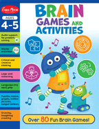 Brain Games and Activities, Ages 4 - 5 Workbook
